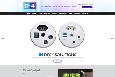 Design 4 Technologies Custom Website Development
